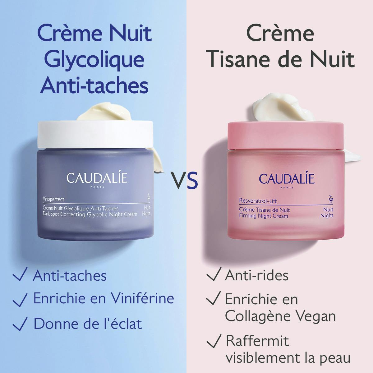 Crème Nuit Anti-Taches à la Viniférine & Acide Glycolique