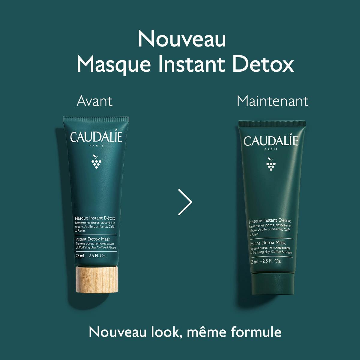 Masque Instant Détox à l'Argile Rose