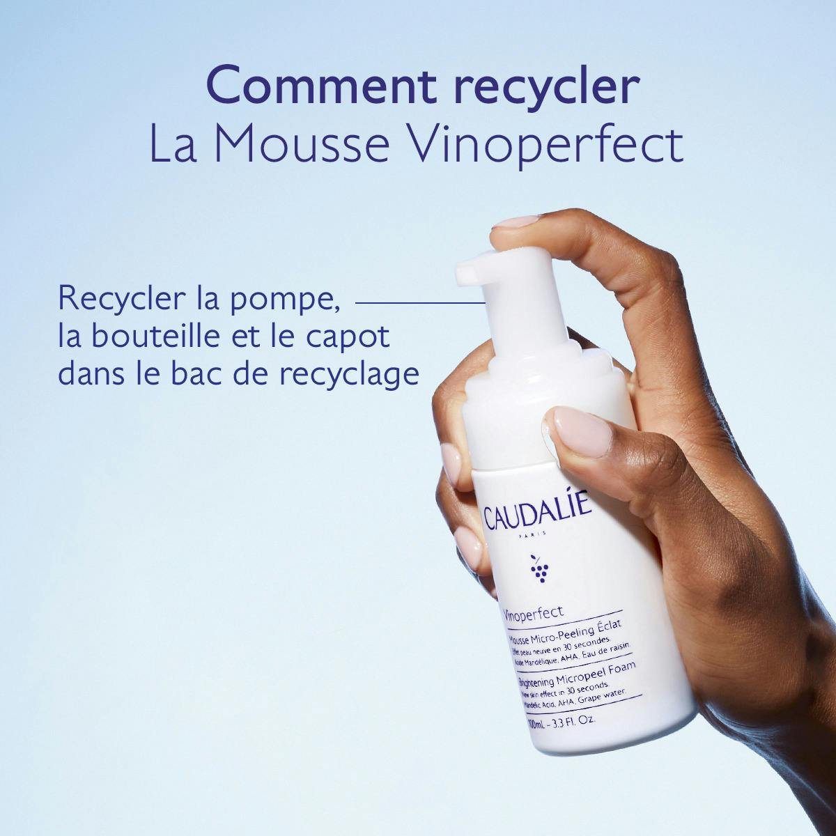 Mousse Micro-Peeling Éclat à l'Acide Mandélique (AHA) - 50mL