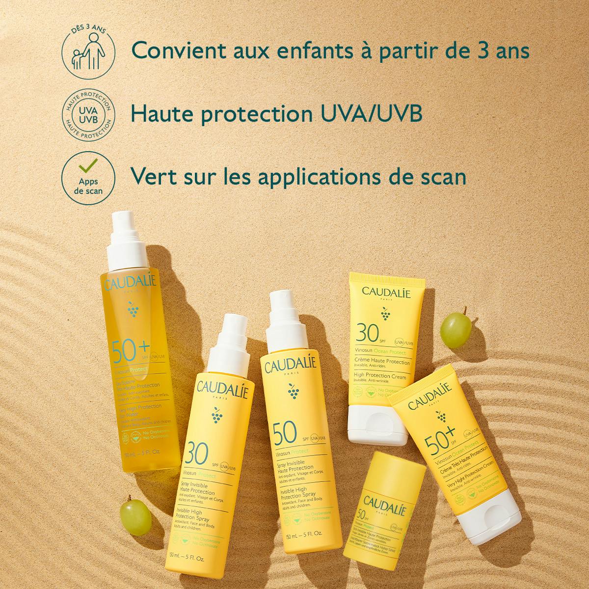 Stick Solaire Invisible Haute Protection SPF50